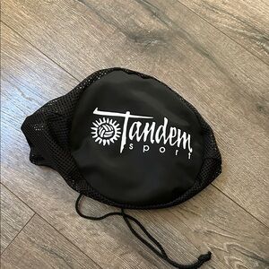 Black Mesh Duffel Bag